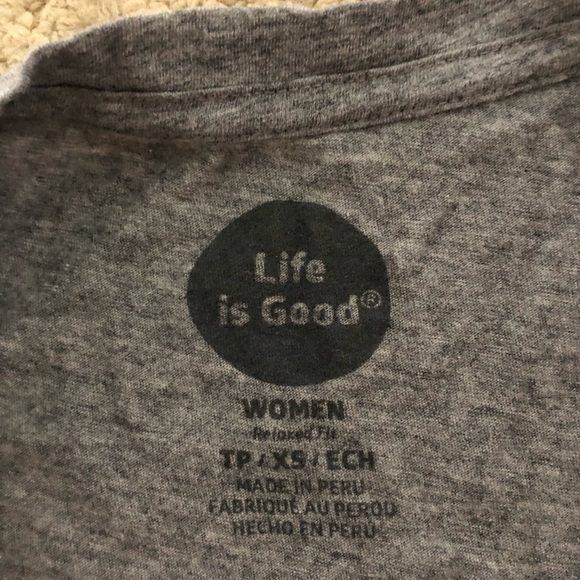 Life is good bike tee - Picture 2 of 2